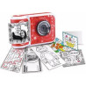 fotocamera vtech kidizoom print cam per bambini rosso [80-549184]