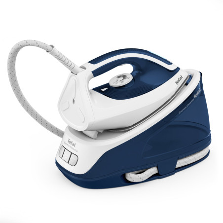 ferro da stiro tefal express essential a vapore 1.4l/2200w/blu/bianco