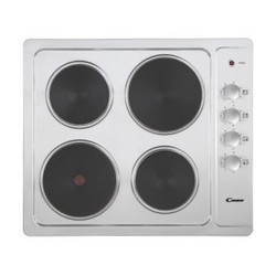piano cottura elettrico candy 4 zone/5500w/bianco