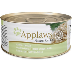 cibo umido applaws kitten can cat food pollo per gattini 70g