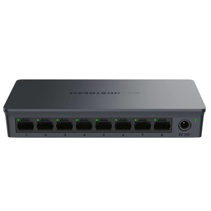 switch di rete grandstream gwn 7701 8 porte gigabit ethernet 10/100/1000