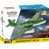 modellino cobi klocki messerschmitt me262 aereo 1/48 verde/bianco