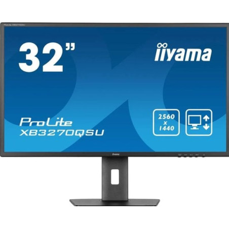 monitor led 31.5" iiyama prolite wqhd 2560x1440/3ms/classe e/nero