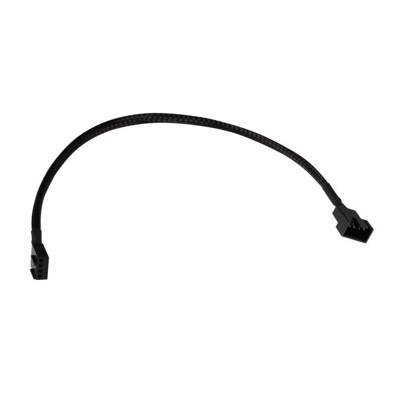 cavo alphacool per ventola 2x4 pin prolunga 30cm nero [18674]