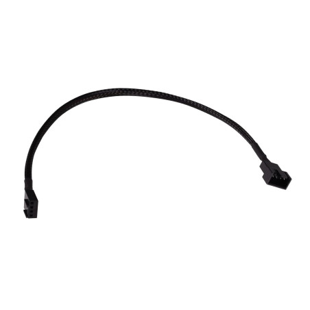 cavo alphacool per ventola 2x4 pin prolunga 30cm nero [18674]
