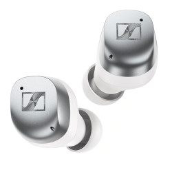 auricolari sennheiser momentum wireless/bluetooth bianco/argento