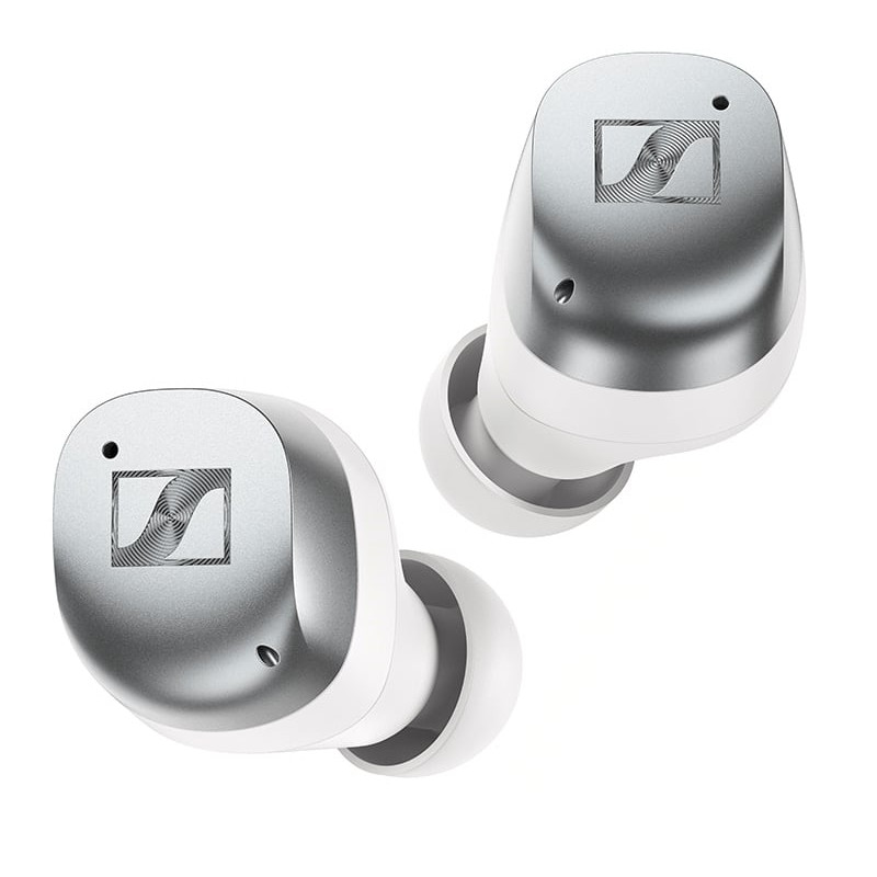 auricolari sennheiser momentum wireless/bluetooth bianco/argento