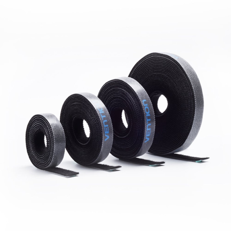 fascetta fermacavo vention kaabj 5m nero [kaabj]