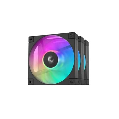 ventola 120x120 deepcool fd12 rgb 3in1 nero [r-fd12-bkapn3-g]