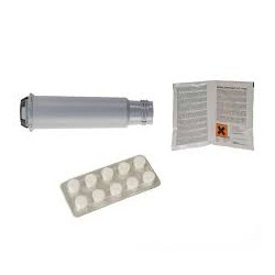 set di pulizia krups xs 5300 per macchina espresso grigio [xs 5300]