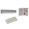 set di pulizia krups xs 5300 per macchina espresso grigio [xs 5300]