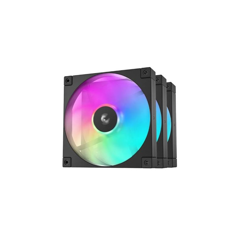 set ventole 140x140 deepcool argb per case 140mm nero 3pz [r-fd14-bkapn3-g]