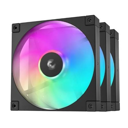 set ventole 140x140 deepcool argb per case 140mm nero 3pz [r-fd14-bkapn3-g]