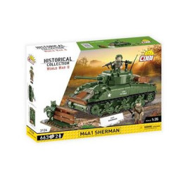 cobi klocki 3126 m4a1 sherman 1/35 verde 663pz [wpcbks0ci031268]