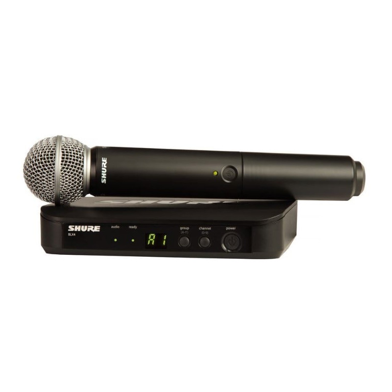 sistema vocale wireless con microfono beta 58a shure blx24e/b58-h8e