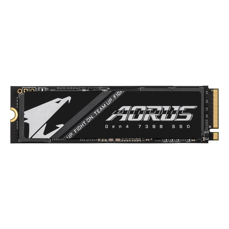 ssd 2tb gigabyte aorus gen4 7300 m.2 pcie 4.0 7300mbps nero [ag4732tb