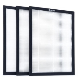 filtro hepa meaco platinum 12 per deumidificatore nero/bianco 3pz