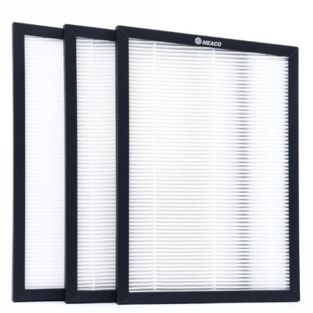 filtro hepa meaco platinum 12 per deumidificatore nero/bianco 3pz