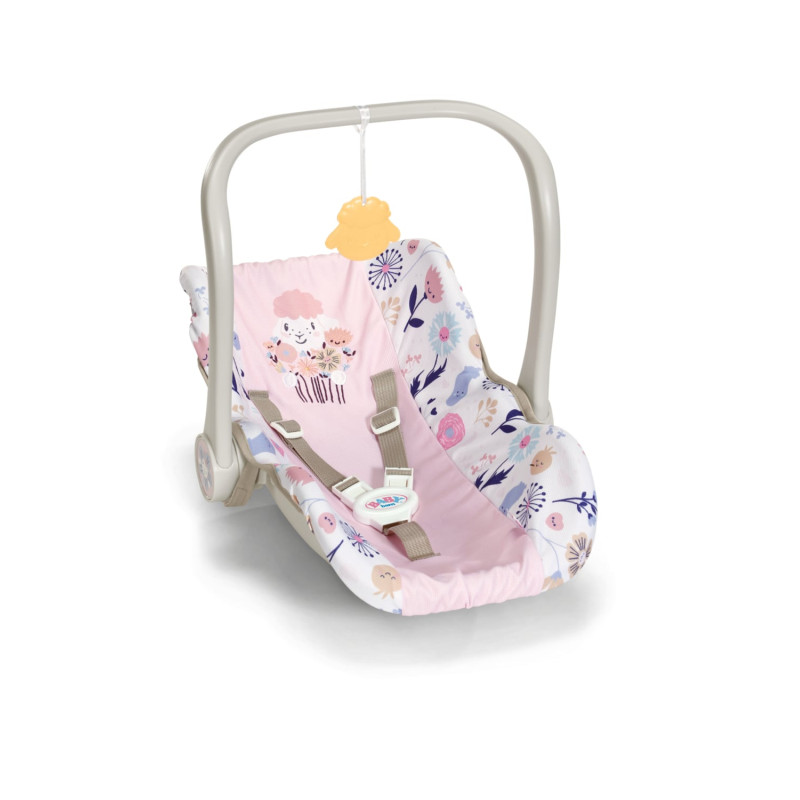 accessori per bambola zapf creation baby born marsupio fiori multicolore