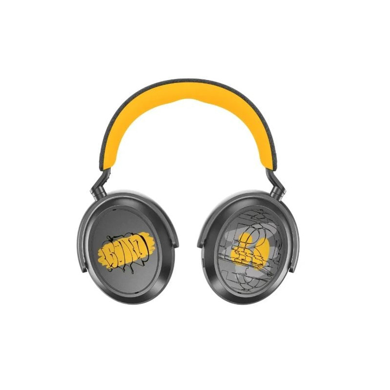cuffie sennheiser wireless/bluetooth nero/giallo [800072]