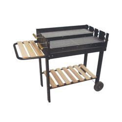 Barbecue lapillo base legno 73x50 h.83 00065 [lapillo]