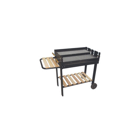 Barbecue lapillo base legno 73x50 h.83 00065 [lapillo]