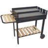 Barbecue lapillo base legno 73x50 h.83 00065 [lapillo]