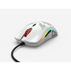 mouse gaming glorious pc gaming race model o - bianco, lucido