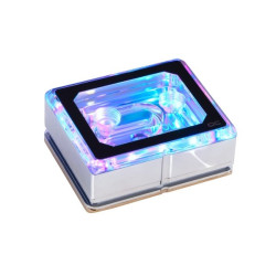 eisblock alphacool xpx aurora pro digital rgb plexi cromo [12951]