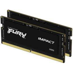 ram so-dimm ddr5 32gb kingston fury impact 4800mhz/cl38/nero