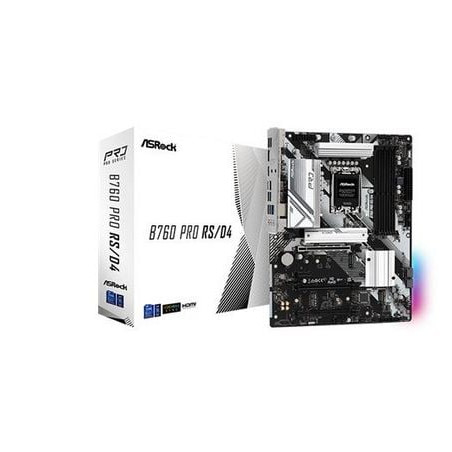 scheda madre asrock b760 pro rs ddr4 intel lga 1700 [90-mxbl80-a0uayz]