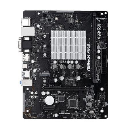 scheda madre asrock n100m matx 1xddr4 nero [90-mxbk80-a0uayz]