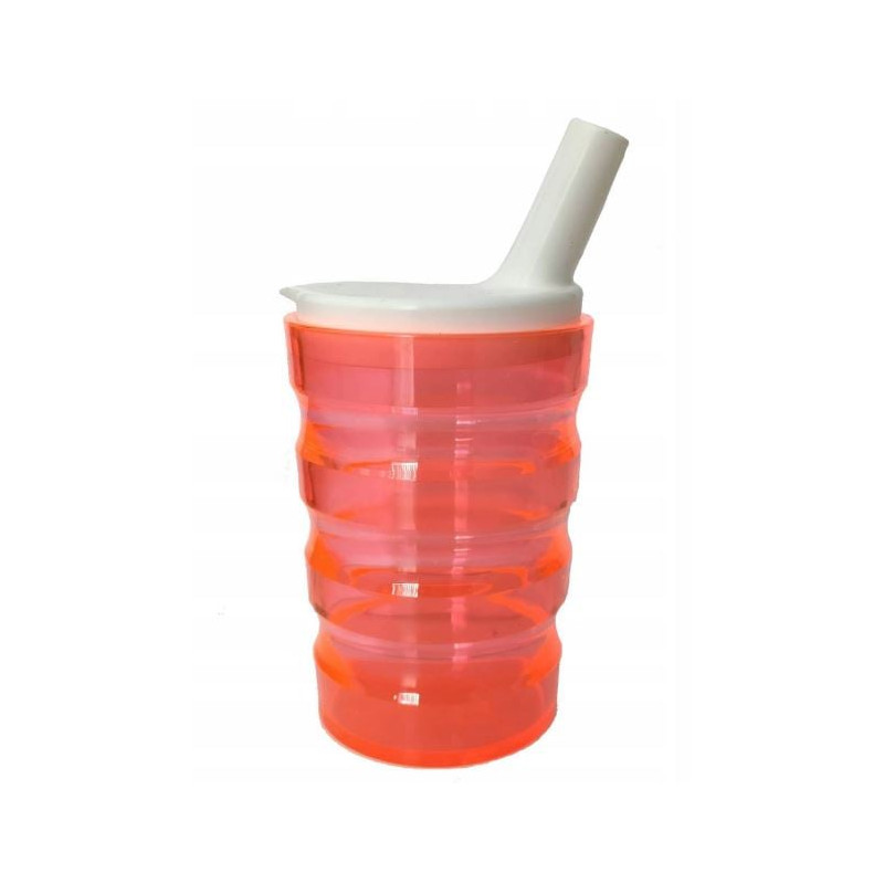 tazza sundo per disabili con boccaglio 200ml 1pz arancione [21015]