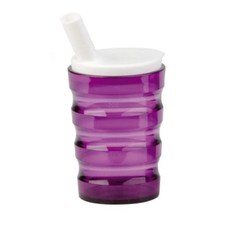 tazza scanalata sundo a tenuta stagna 200ml 1pz viola [21016]