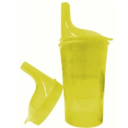 bicchiere sundo safety per alimenti/bevande 250ml giallo [20530]