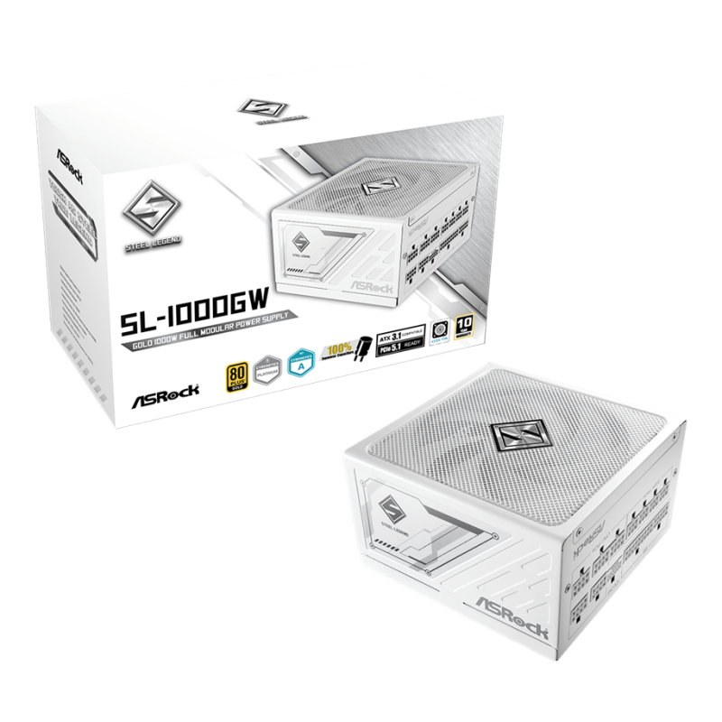 alimentatore 1000w asrock steel legend 80+ gold [90-uxs100-gfeaba]