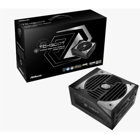 alimentatore 1300w asrock taichi titanium atx: 3.0/80 plus gold/nero
