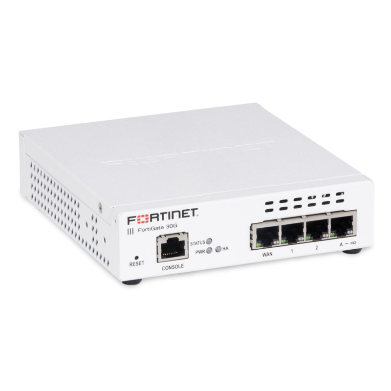 firewall fortinet hardware fortigate-30g 4 porte ge rj45 [fg-30g]