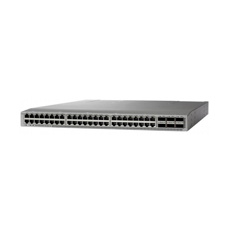 switch cisco nexus 9300 with 48p 100m/1/10gt 6p 40/100g qsfp28+ [n9k-c93108tc-fx3]