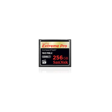 compact flash 256gb sandisk extreme pro 160mb/s sdcfxps-256g-x46