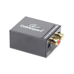 adattatore gembird da digitale ad analogico nero [dsc-opt-rca-001]