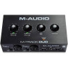 interfaccia audio m-audio m-track duo usb nero