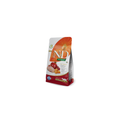 mangime farmina n&d pumpkin cibo secco per gatti quaglia zucca