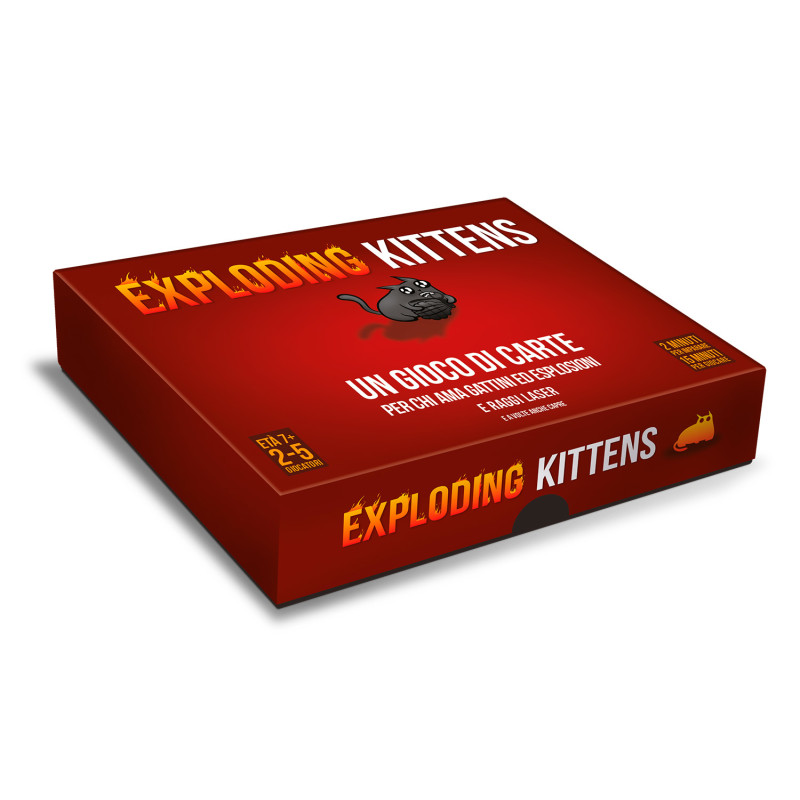 gioco da tavolo asmodee exploding kittens - base - ita [8615]