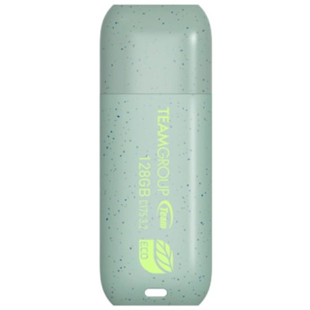 pen drive 128gb usb team group usb-a 3.2gen1 9g 1pz verde [tc175eco3128gg01]