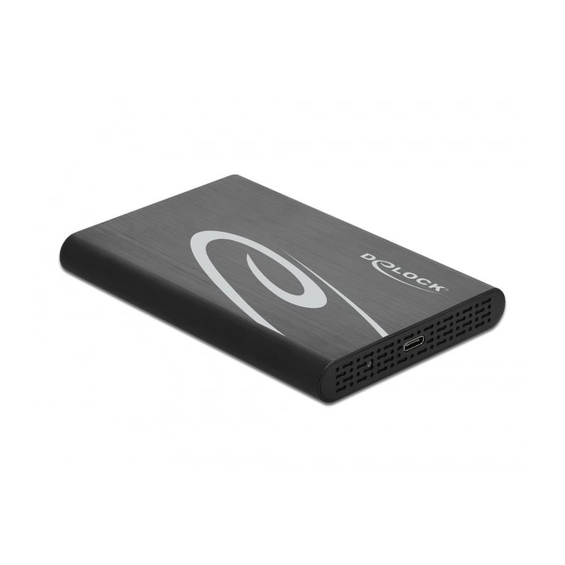 custodia per unita delock di memorizzazione hdd/ssd 2.5" nero