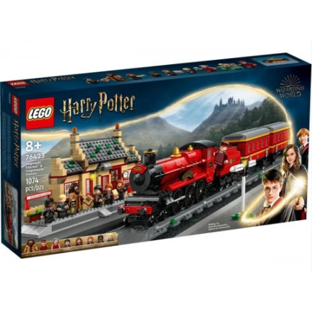 lego harry potter hogwarts express e stazione di hogsmeade multicolore