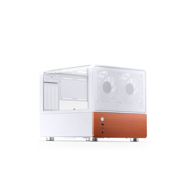 case jonsbo v12 mini-tower atx bianco