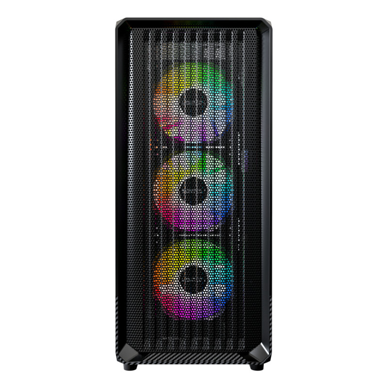 case montech x5 midi-tower atx nero [x5 (b)]