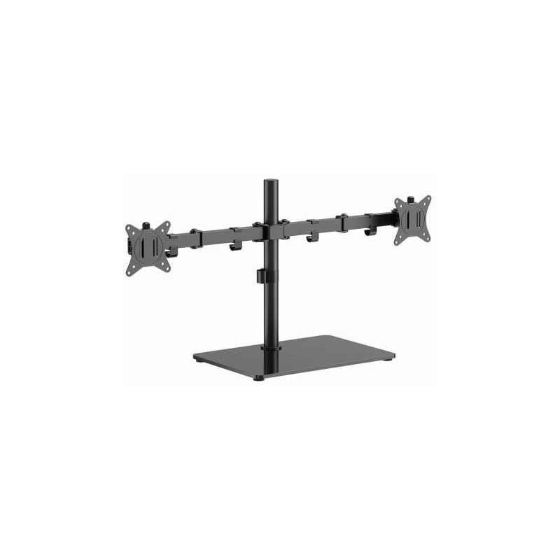 supporto monitor gembird ms-d2st-01 da scrivania per 2 schermi